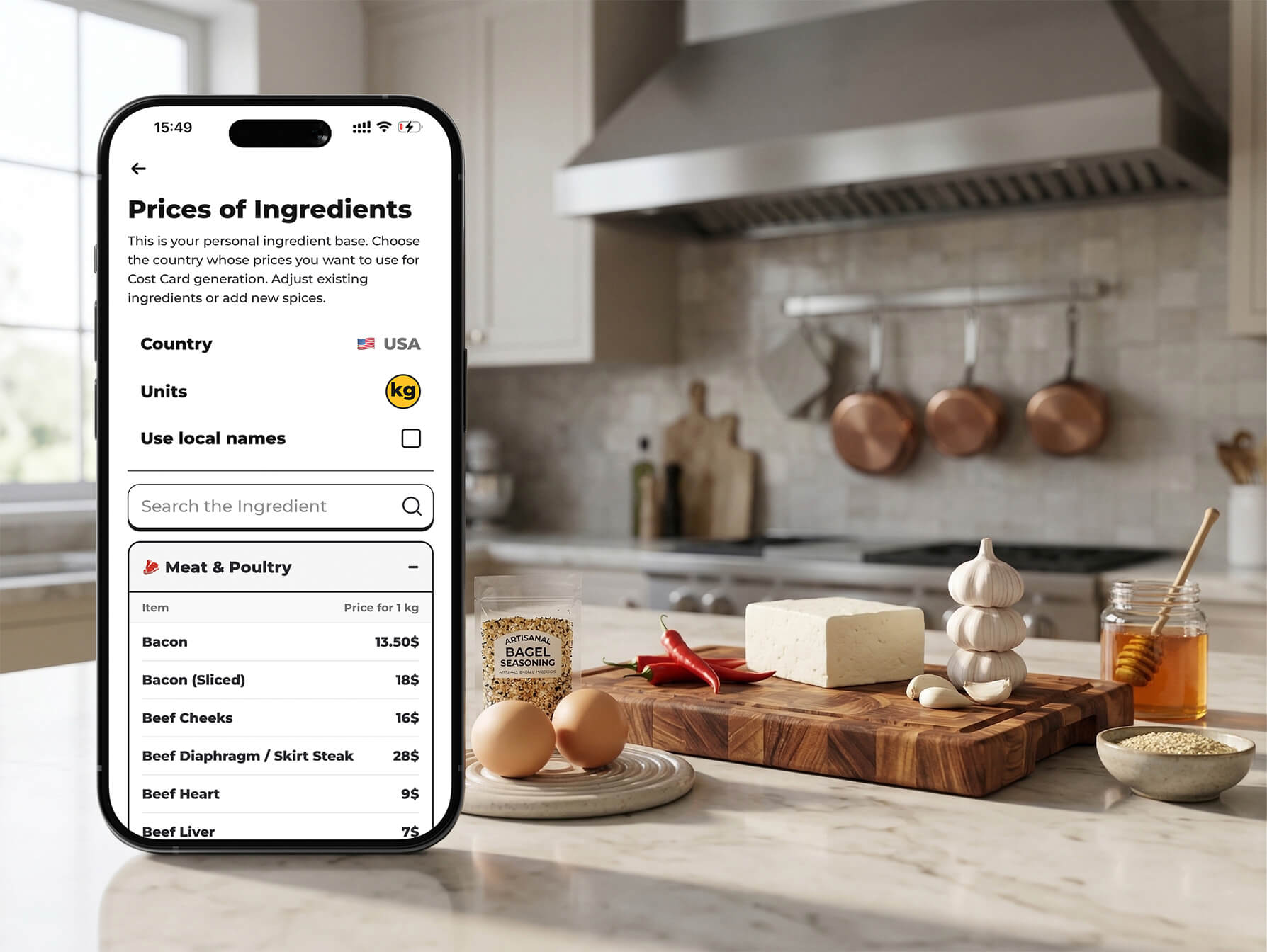 Restaurant operator reviewing AI menu engineering decisions